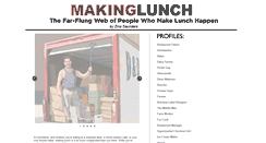 Desktop Screenshot of makinglunch.com